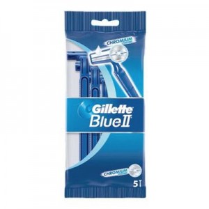 Skustuvai Gillette Blue II, 5 vnt